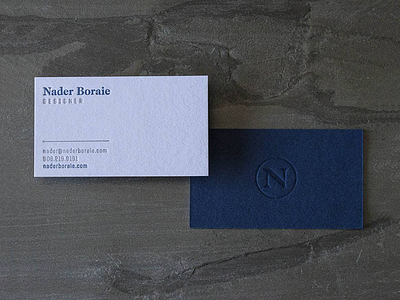 Personal Rebrand Business Cards