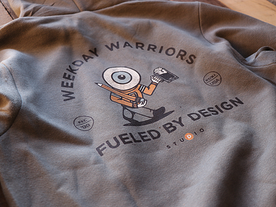 Studio D - Weekday Warriors beer design eye eyeball graphic hoodie mascot studio d tee texture vintage weekday warriors