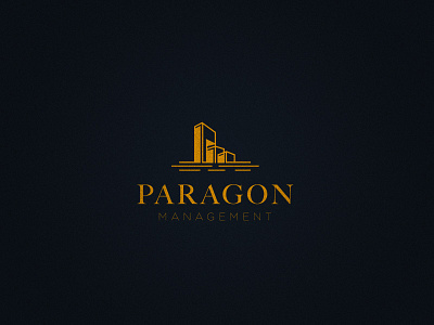 Paragon - Concept 2 brand building identity logo logotype minimal p paragon real estate simple