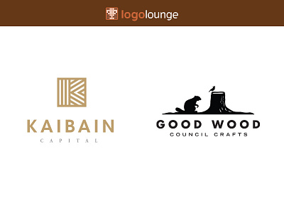 LogoLounge Book 10 beaver book brand icon identity k logo logolounge mark wood