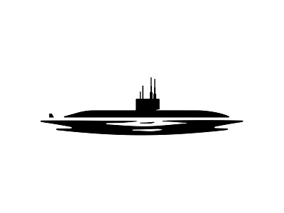 16 Submarines - Clothing Mark brand icon identity illustration logo mark submarine water