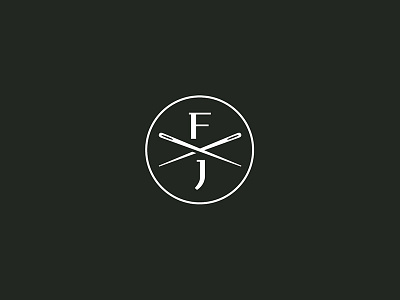 Faire Jolie - Mark brand branding icon identity logo mark minimal needles sew sewing type