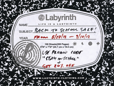 Back to School Sale! back to school hand writing labyrinth marble notebook sale stamps tees