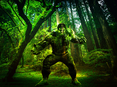 Hulk ©️ art editing ideas jungle manipulation photoshop poster