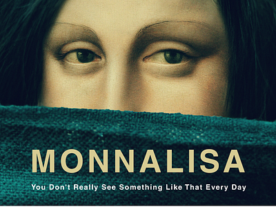 Mona Lisa art design digital art ideas manipulation modern art photoshop poster