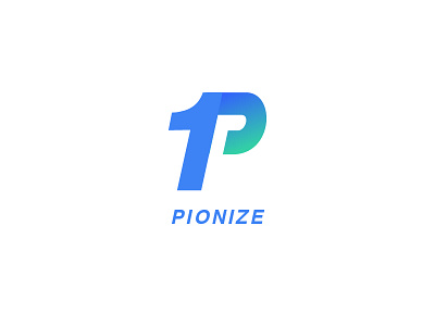 Pionize Logo design icon logo pioneer pionize
