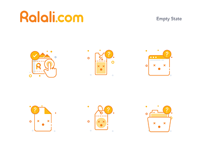 Ralali Icon Empty State b2b ecommerce icon illustration marketplace