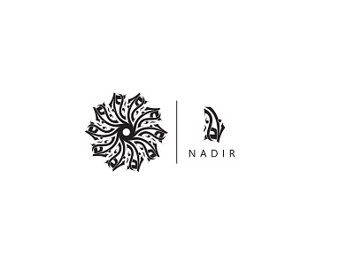 nadir arabic branding creative design illustration illustrator lettering logo type typography