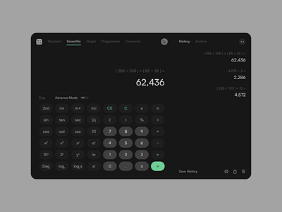 Calculator App UI Design
