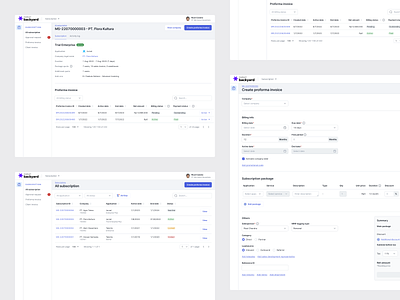 Mekari Backyard Subscription - Admin Dashboard