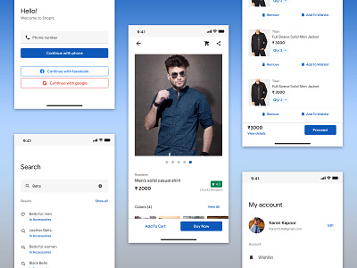 Shop It adobe photoshop adobe xd design graphic design illustration ios material design ui design ux