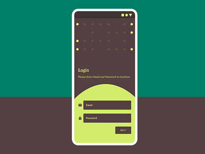 Login Screen Exploration adobe xd figma figmadesign graphic design illustration ios material design mobile app productdesign ui ui design ux