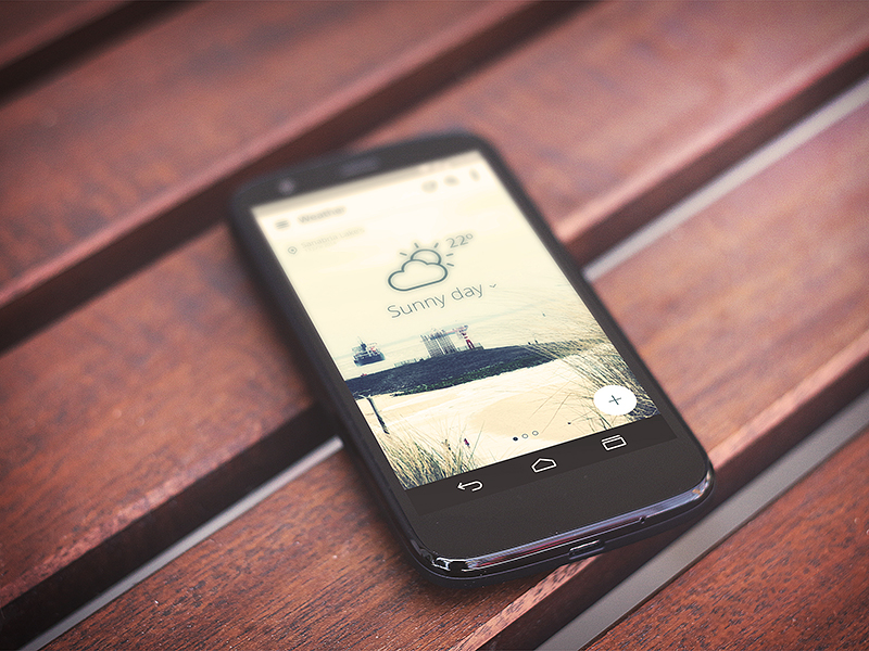 Download Free Android smartphone mockup by Silviu Stefu on Dribbble
