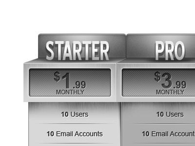 Pricing Table grid price pricing table