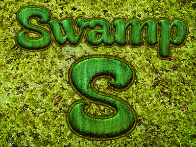 Swamp Text Style style swamp text
