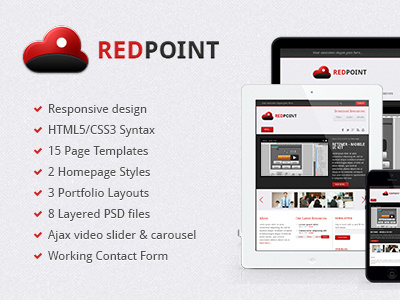 Redpoint Responsive Html Template html responsive template