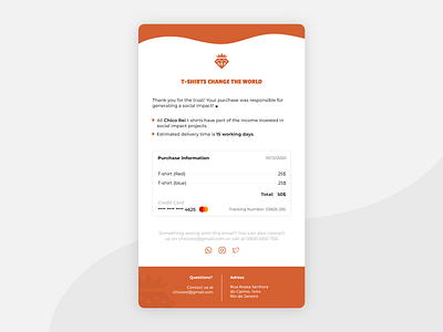 Email Receipt design email email recept email ui layout page recpt ui ui deisgn ux vector