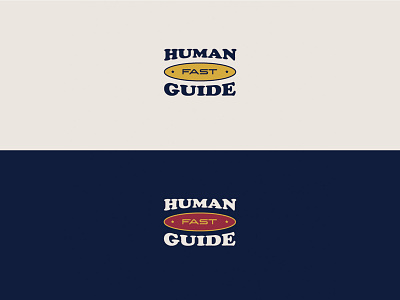 Fast Human Guide - Logo design branding brochure design illustrator logo typography vector