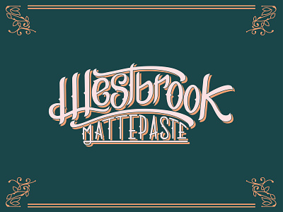 Westbrook Typography branding concept creative design digital 2d graphic design icon lettering logo logodesign logotype product design type typo typography