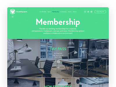 Membership Page