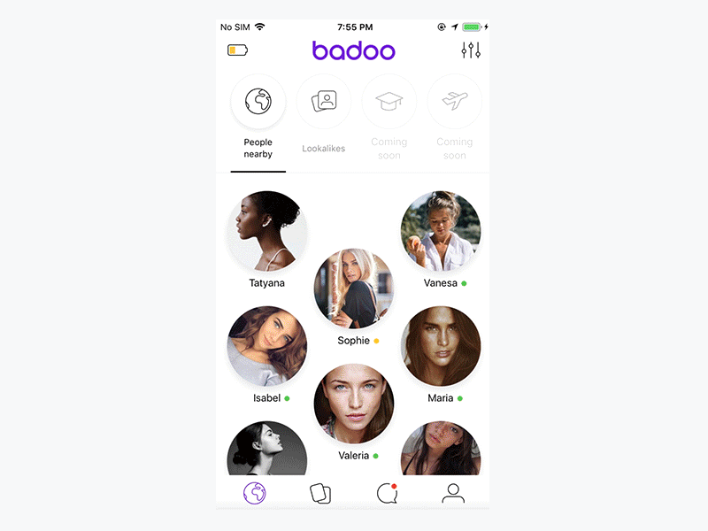 Badoo - My Profile.
