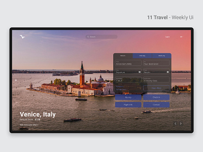 11 Travel - Weekly Ui