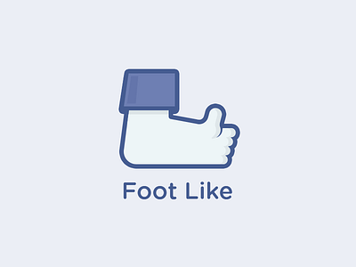 Foot Like emotion facebook foot foot like illustration like