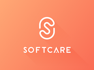 SOFTCARE brand identity logo softcare