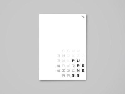 Pureness - Print Design