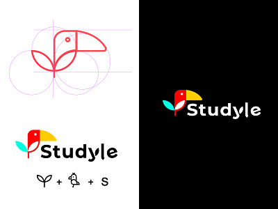 Studyle - Logo design branding creative design illustration infographic logo ui vector visual