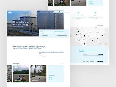 Homepage design with a minimalist look and feel homepage ui ux webdesign