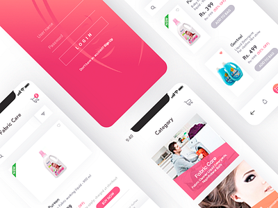 Retail Mobile App dashboardhome page material ui design mobile app reports ui blog uiux trend 2018
