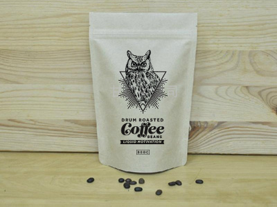 BSBC Coffee bag concept coffee illustrator packaging