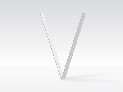 Vit V 3d illustrator vector
