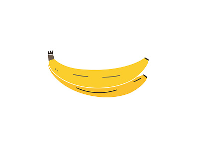 Cartoon Banana cartoon fruit illustration vector