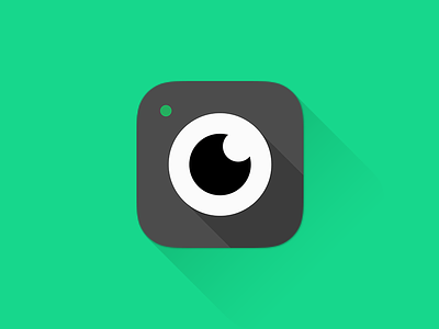 Foodspotting iOS7 app icon app-icon camera emerald eye food foodspotting green icon ios7 ios7-icon spot