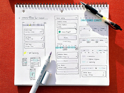 OpenTable Guest Center table details sketch