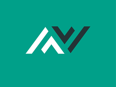 AW Logo Mark branding design identity identitydesign logo logodesign vector