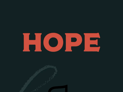 Hope, a question. brand branding campaign design identity motion