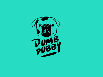 Dumb Pubby - Pet Store branding graphic design illustrator logo typography