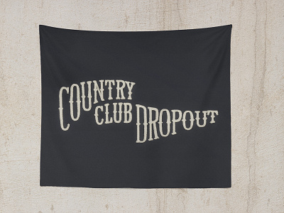 CCD apparel branding design flag golf logo