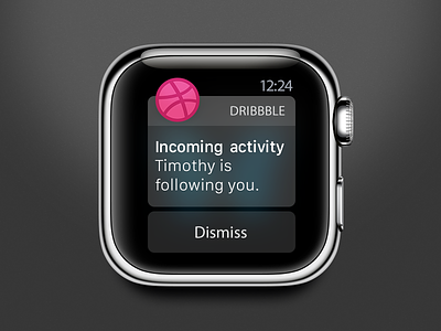 DailyUI 005 — App icon applewatch notification dribbble appicon dailyui