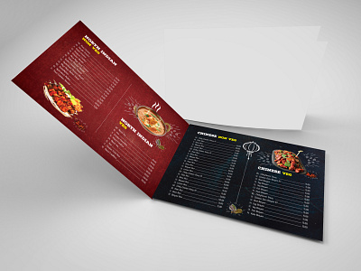 Restaurant Menu food menu menu design restaurant