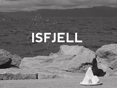 Isfjell black design form photography product white