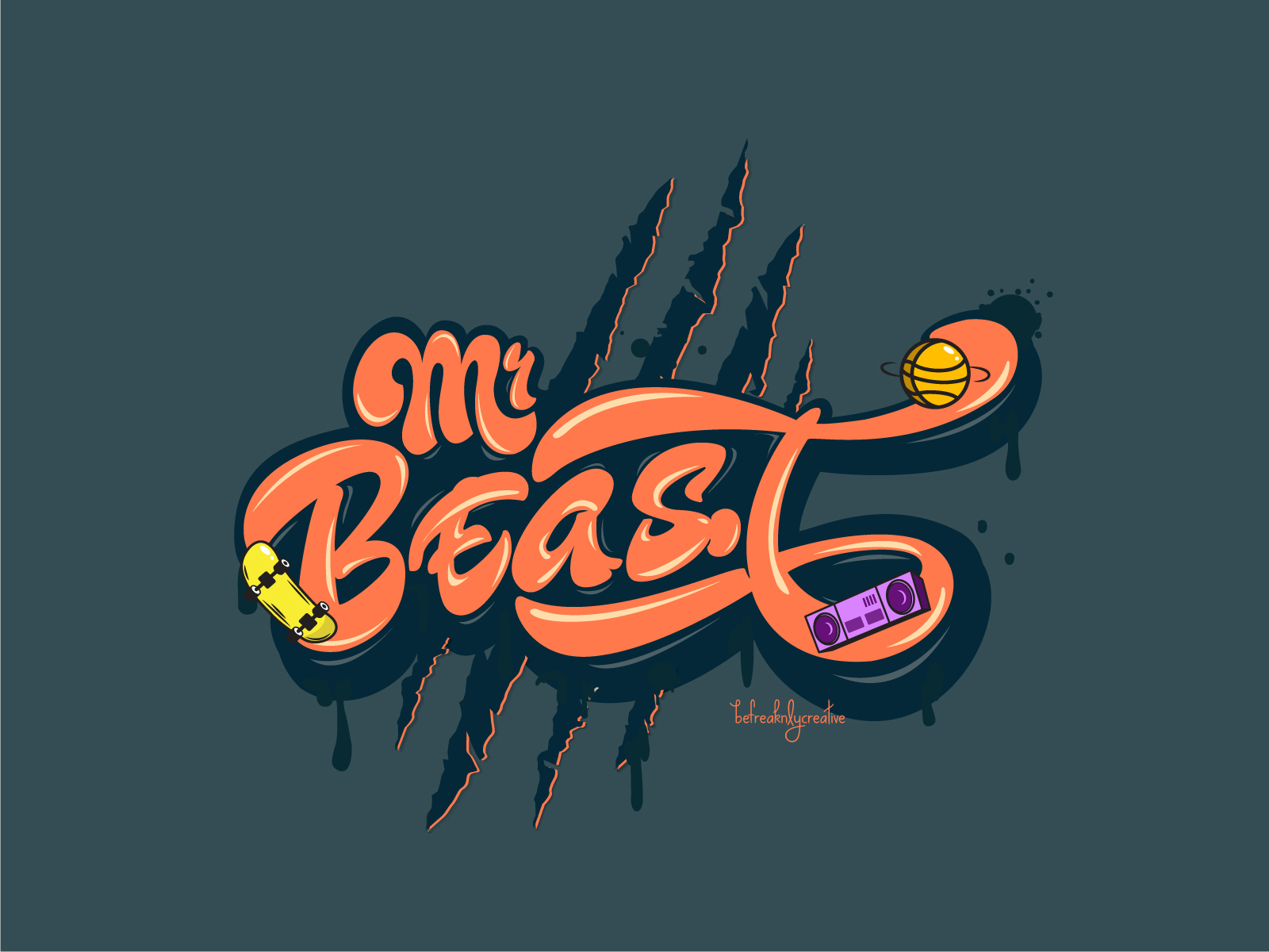 MrBeast by Timi Alonge on Dribbble mr beast logo HD wallpaper  Pxfuel