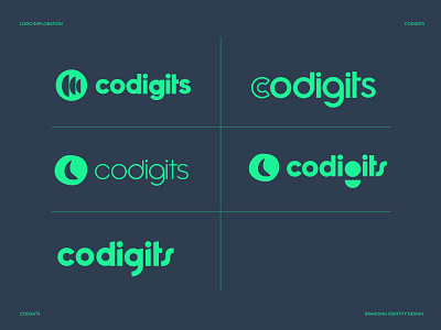 Codigits Logo Exploration brand identity branding branding design design digital icon idenity identity design lettermark logo minimal rebranding symbol typography ui vector web website