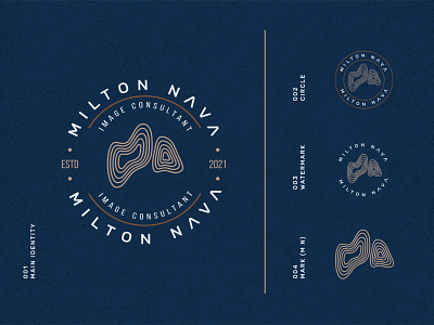 Milton Nava abstract adobe illustrator branding branding design design flat icon illustration line logo logomark minimal personal branding typography vector
