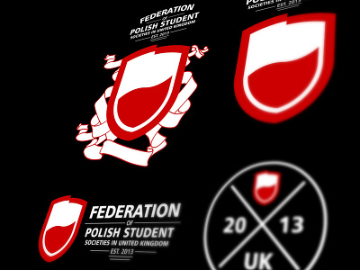 Federation of Polish Student Societies in UK art direction branding design last works