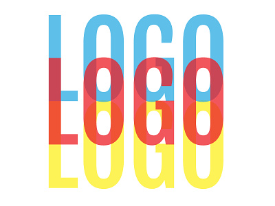 LOGO Logo brand identity branding branding concept cmy design logo triadic triadic color scheme type vector