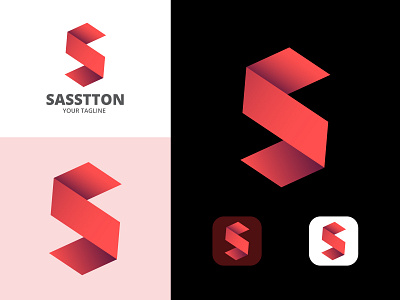 Letter S modern logo design